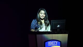 Funny Farewell Speech At Amity University [upl. by Kcirted]