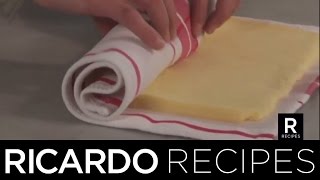 How To Roll A JellyRoll Cake  Ricardo Recipes [upl. by Odnalor]