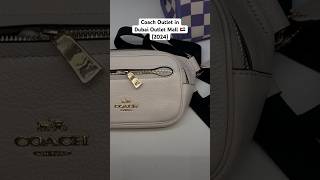 Dubai Outlet Mall 2024 Coach Outlet Tour [upl. by Antonella]