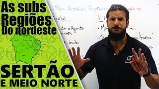 SubRegiões do Nordeste part 2  Geobrasil [upl. by Ahtabbat]