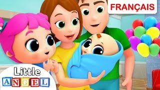 Un Nouveau Bébé Dans La Famille  Comptine Éducative et Dessins Animés pour les petits [upl. by Hemetaf]