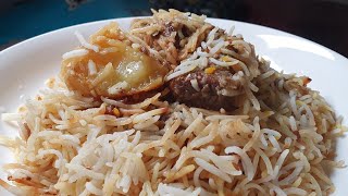 Mauritian Cuisine Easy Beef Biryani Recipe  Briani La Viande Boeuf [upl. by Ailis]