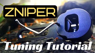 ZNIPER ARROW REST BAREBOW TUNING Tutorial [upl. by Ylelhsa]