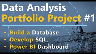 Data Analyst Portfolio Project 1  Build a Database  Develop SQL  Create a Dashboard [upl. by Dimond]