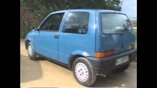 Old Top Gear 1992  Fiat Cinquecento [upl. by Ignatzia]