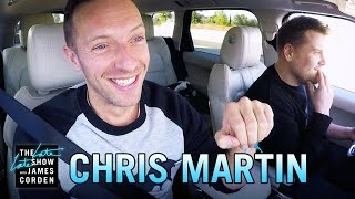 Chris Martin Carpool Karaoke [upl. by Perce]