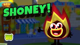 Moshi Monsters  Shoney the Amazin Blazin Raisin [upl. by Helge]