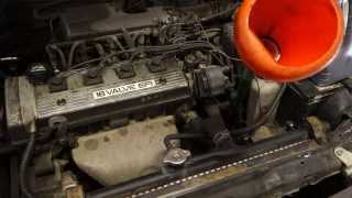 How to check automatic transmission oil level Toyota Corolla VVTi engine [upl. by Ydoc]