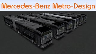 OMSI 2 Mercedes Capacity amp Citaro Metro Design  DOWNLOAD [upl. by Osman]