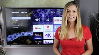 Hisense Roku R6 4K TV review [upl. by Ecinnahs495]