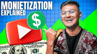 YouTube Monetization Explained Get Monetized and Make Money With YouTube Partner Program 2024 [upl. by Atrebor]