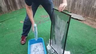 Three Ways To Clean A Window Screen [upl. by Hardin]