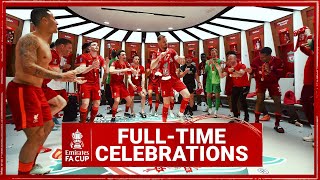 LIVERPOOLS DRESSING ROOM CELEBRATIONS  FA Cup winners [upl. by Atilrak805]