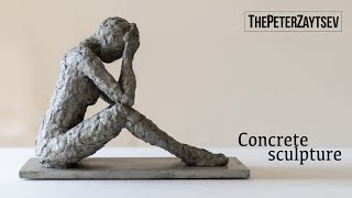 How to make simple figure sculpture  step by step tutorial by thePeterZaytsev DIY thePeterSculptor [upl. by Argyres]