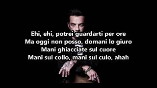 Salmo ft Nstasia  Il Cielo Nella Stanza Lyrics [upl. by Katherine]