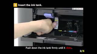 MAXIFY MB2320 Installing the ink tanks [upl. by Bullen]