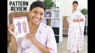 Simplicity 8505  Caftan Pattern Review [upl. by Cirad74]