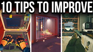 10 Pro Tips amp Tricks to INSTANTLY Improve at R6 [upl. by Airdnaid]