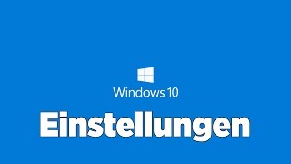 Windows 10 Einstellungen PCFullHDDeutsch [upl. by Greenland510]