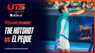 Taylor the Hotshot Fritz vs Diego El Peque Schwartzman  UTS Los Angeles by Builderai Highlights [upl. by Ainocal]