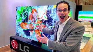 First look at ALL of LGs newest TVs [upl. by Adnawad]