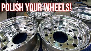 How to Polish and Buff your Aluminum Wheels to a Mirror Finish [upl. by Manton]