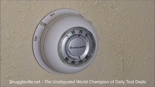 Setting CPH On Your Honeywell Thermostat [upl. by Nahs538]