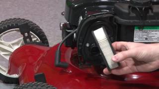 How To Change a Lawn Mower Air Filter [upl. by Elttil]