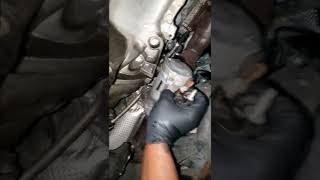 Nissan Rogue starter replace [upl. by Yenaj124]