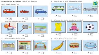 Movers 1  Test 3  Part 4  Listening with Answer Booklet [upl. by Akimrej135]