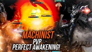 MACHINIST SCOUTER PvP  Perfect Awakening Lost Ark [upl. by Nomrej928]