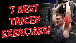 7 Tricep Exercises for Bigger Arms DONT SKIP THESE  V SHRED [upl. by Yablon725]