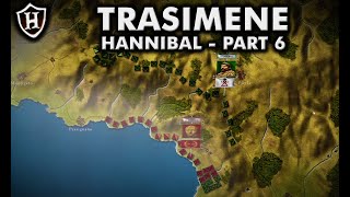 Battle of Lake Trasimene 217 BC ⚔️ Hannibal Part 6  Second Punic War [upl. by Ashton]