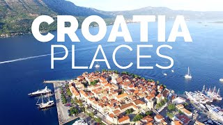 10 Best Places to Visit in Croatia  Travel Video [upl. by Ecire648]