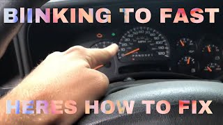 How To Fix Fast Blinker Problems BLINKER BLINKING FASTER THAN NORMAL FIX [upl. by Melba734]