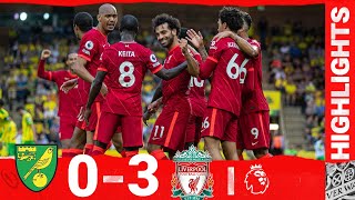 Highlights Norwich 03 Liverpool  Salah sets new opening day record [upl. by Citron]