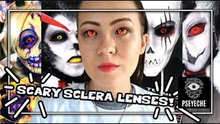 How To Put in Scleral Sabertooth 22mm Contact Lens [upl. by Akcimahs167]