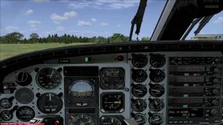 Piper Cheyenne from Digital AviationAerosoft for FSX [upl. by Blanchette298]