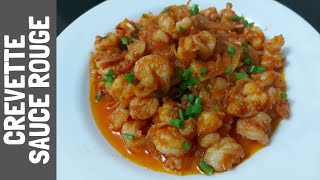 Crevette Sauce Rouge  Shrimp cooked in Red Sauce  Moms Recipe  Mauritius  TheTriosKitchen [upl. by Joseph]