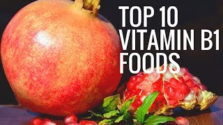 Top 10 Thiamine Vitamin B1 Foods [upl. by Ivor979]