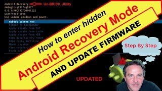 How to RESET your Android box and UPDATE FIRMWARE using ANDROID RECOVERY MODE [upl. by Culosio]