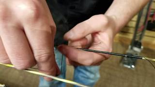 How to Change Your Bowstring Serving [upl. by Sakram]