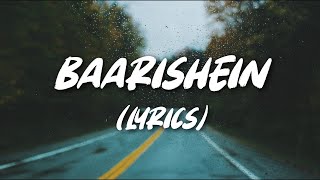 Baarishein Studio  Anuv Jain Lyrics [upl. by Saito]