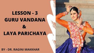 Kathak Tutorial Lesson 3 [upl. by Askwith814]