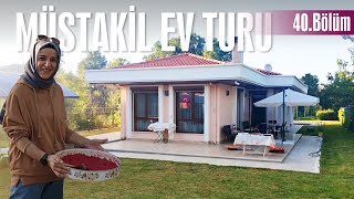 MÃœSTAKÄ°L EV KONYAðŸŒ¼ðŸ¡ Ã–RNEK TEK KATLI BAHÃ‡ELÄ° KÃ–Y EVÄ° KONYA EV TURU [upl. by Suqram946]