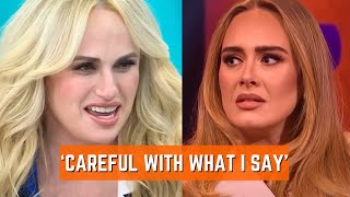 Rebel Wilson Explains Drama with Adele [upl. by Dnama465]