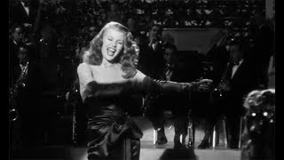 El baile de Rita Hayworth en Gilda  Fotogramas [upl. by Petras]