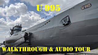 German WWII Submarine Walkthrough amp Tour The U995  Type VIIC41 [upl. by Maribel843]