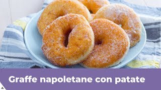 GRAFFE NAPOLETANE CON PATATE Ricetta originale [upl. by Brnaba645]