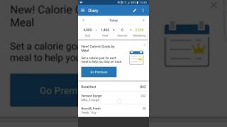 How to Delete an Entry on My Fitness Pal [upl. by Paula]